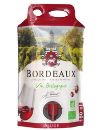 Miniature JL PARSAT - Organic Red AOP Bordeaux 